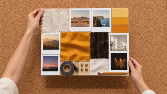 Board: the assembled picture lifted off the board